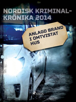 cover image of Anlagd brand i omtvistat hus